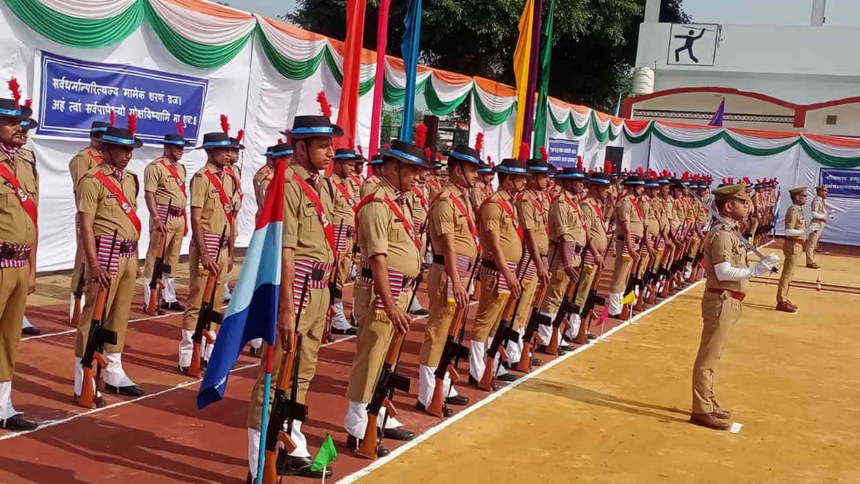 Police Memorial Day Parade CM said that an action plan will have to be made for new challenges Uttarakhand