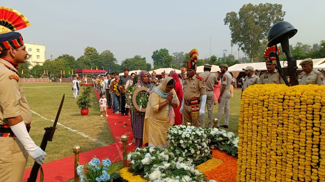 J&K News: National Police Memorial Day, tribute paid to policemen, know the story behind this day