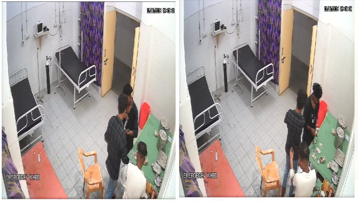 Young men treating themselves in the joint hospital staff missing questions raised