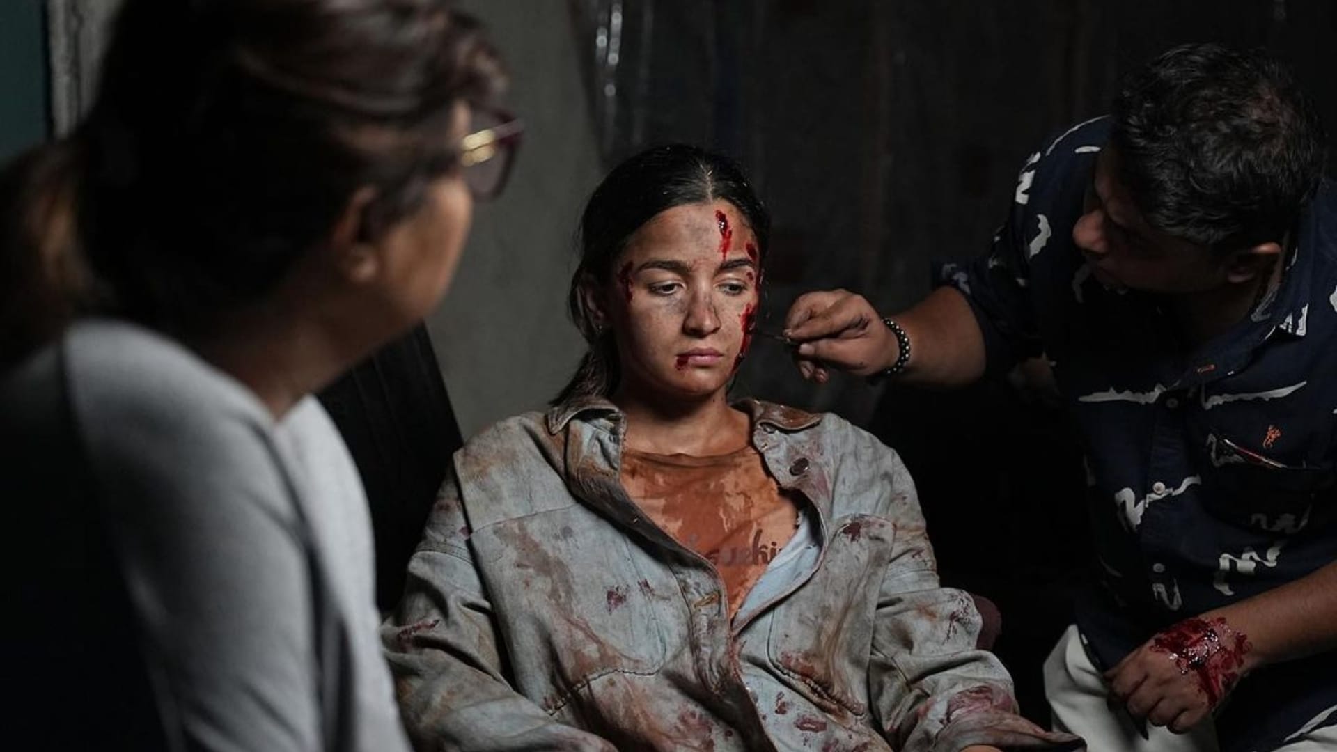 Alia Bhatt Jigra BTS Video goes viral on social media Alpha actress avoids paps after returning from Kashmir