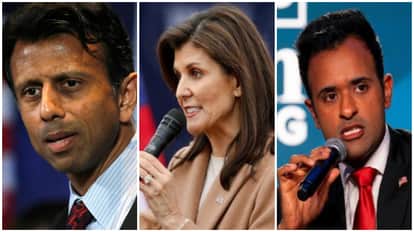 बॉबी जिंदल, कमला हैरिस, विवेक रामास्वामी