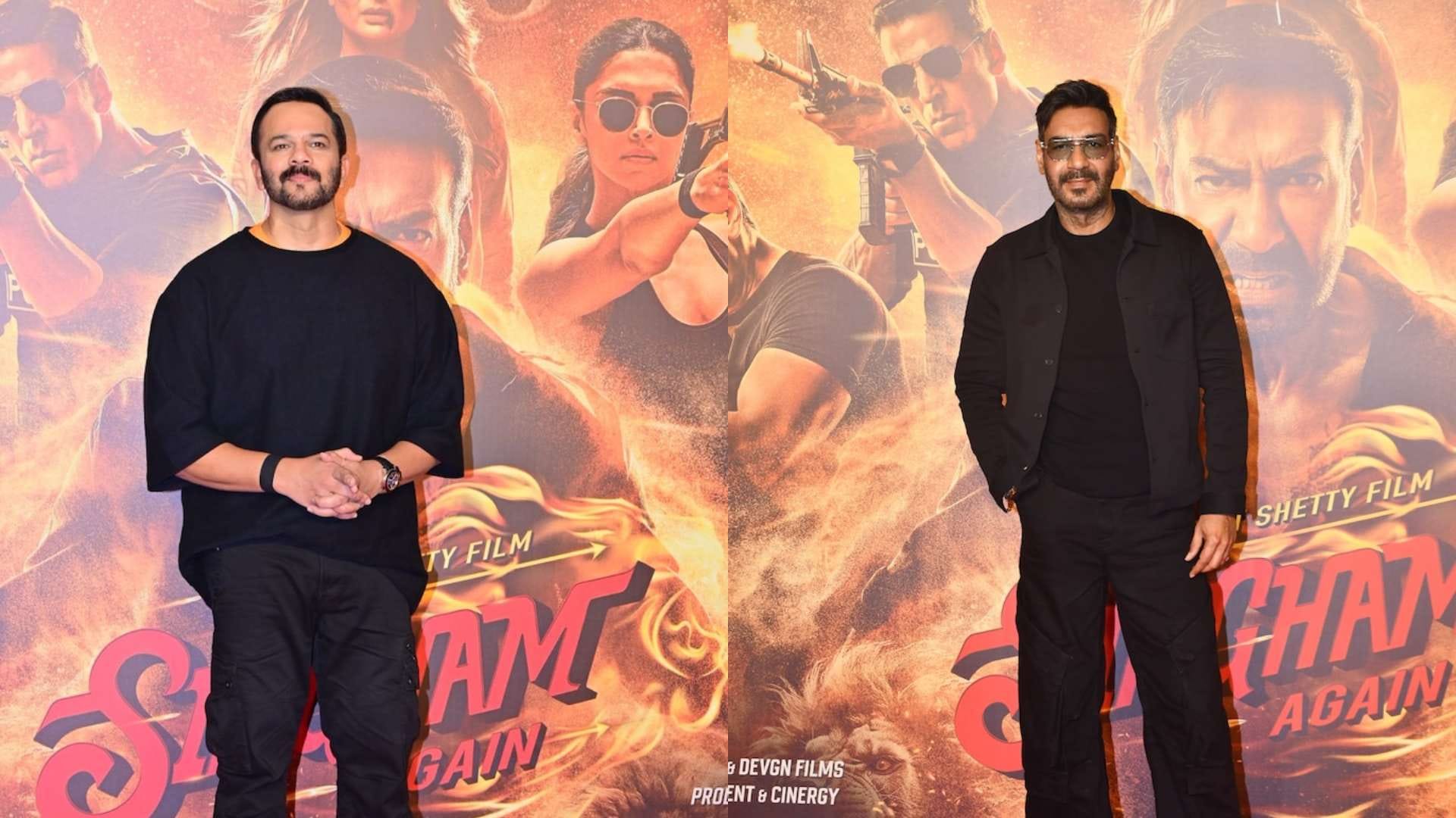 Vinasham Karoham singham again title track release date out starrer ajay devgn directed by rohit shetty