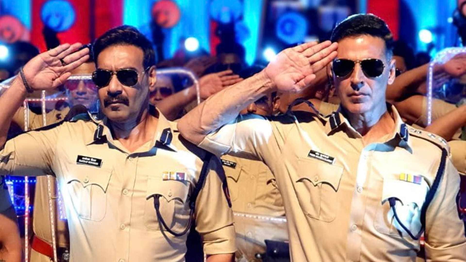 Singham Again team promoting film ajay devgn tiger shroff akshay kumar rohit shetty arjun kapoor met for lunch