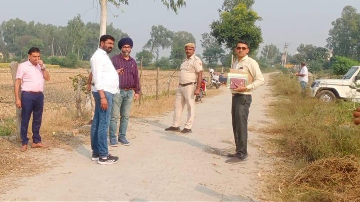 Red entry of land of 68 farmers in the district so far in case of stubble burning in Kaithal