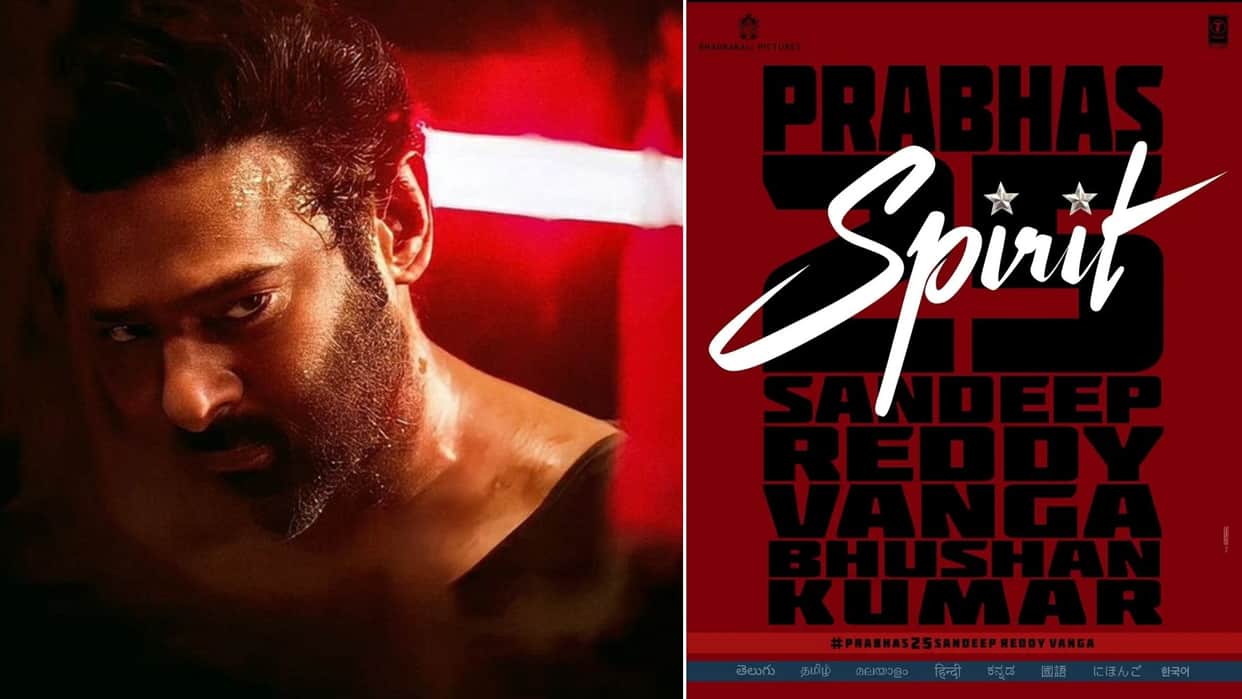 Prabhas Spirit Update movie around Police Story Major Hint by Sandeep Reddy Vanga as per report