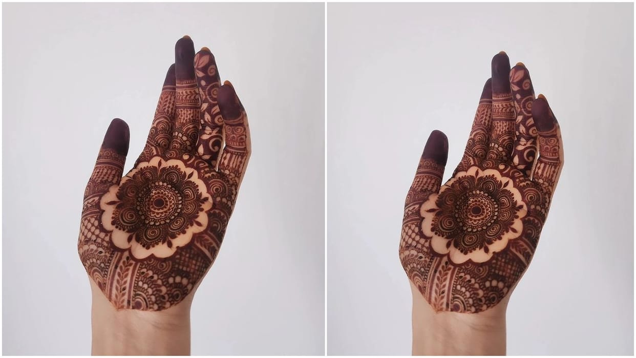 This Eid 2025 make mehendi at home in a natural way the color will be so deep that everyone will praise you