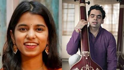 मैथिली ठाकुर और राहुल देशपांडे