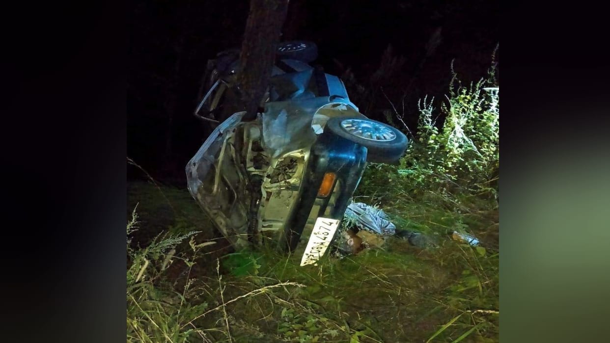 Road accident at Jabah turn of Racholi Panchayat, driver died, one injured