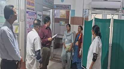 CMO Dr. RC Gupta inspected 100-bed hospital in Mainpuri