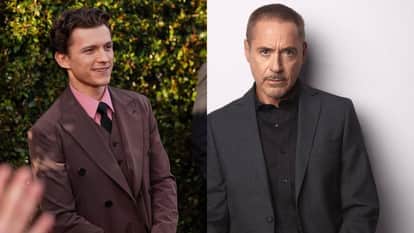 टॉम हॉलैंड और रॉबर्ट डाउनी जूनियर