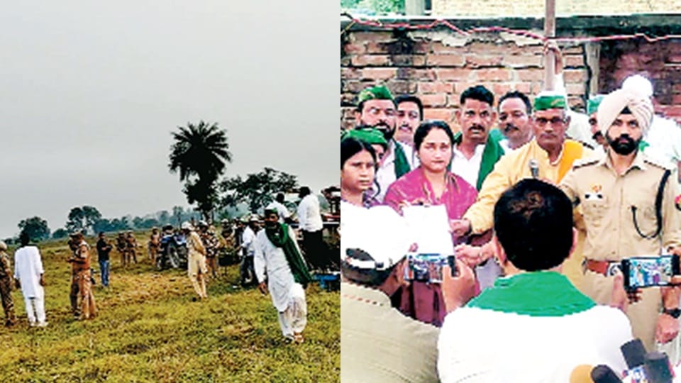 Farmers tried to plough the land of Century Paper Mill, clashed with police... many tractors had reached there