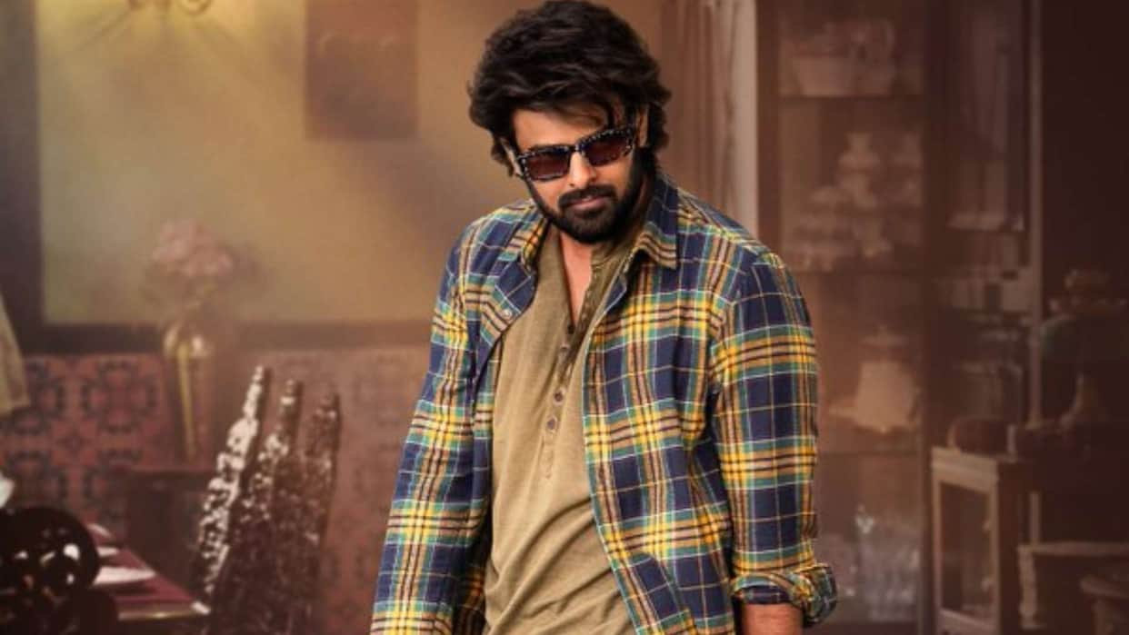 The Raja Saab New poster of King of Swag Prabhas out teaser release date also unveiled