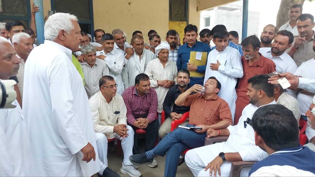 Haryana MLA angry over contaminated water supply, made officers drink the same water