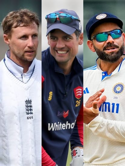 Virat Kohli, Steve Smith, Alastair Cook, Kane Williamson, Joe Root