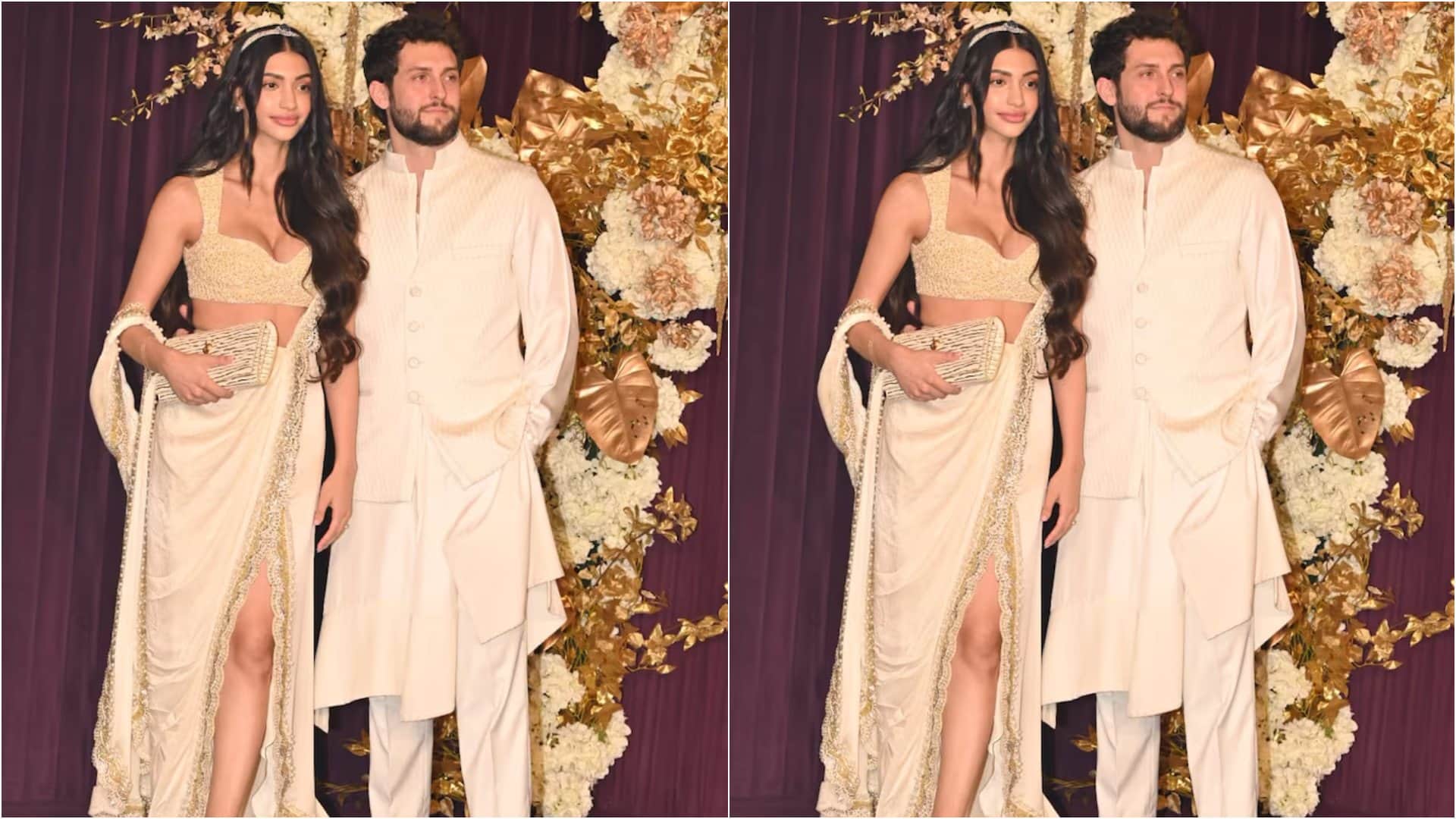 srk daughter suhana salman Khan niece alizeh agnihotri ananya Khushi starkids at Manish Malhotra Diwali Party