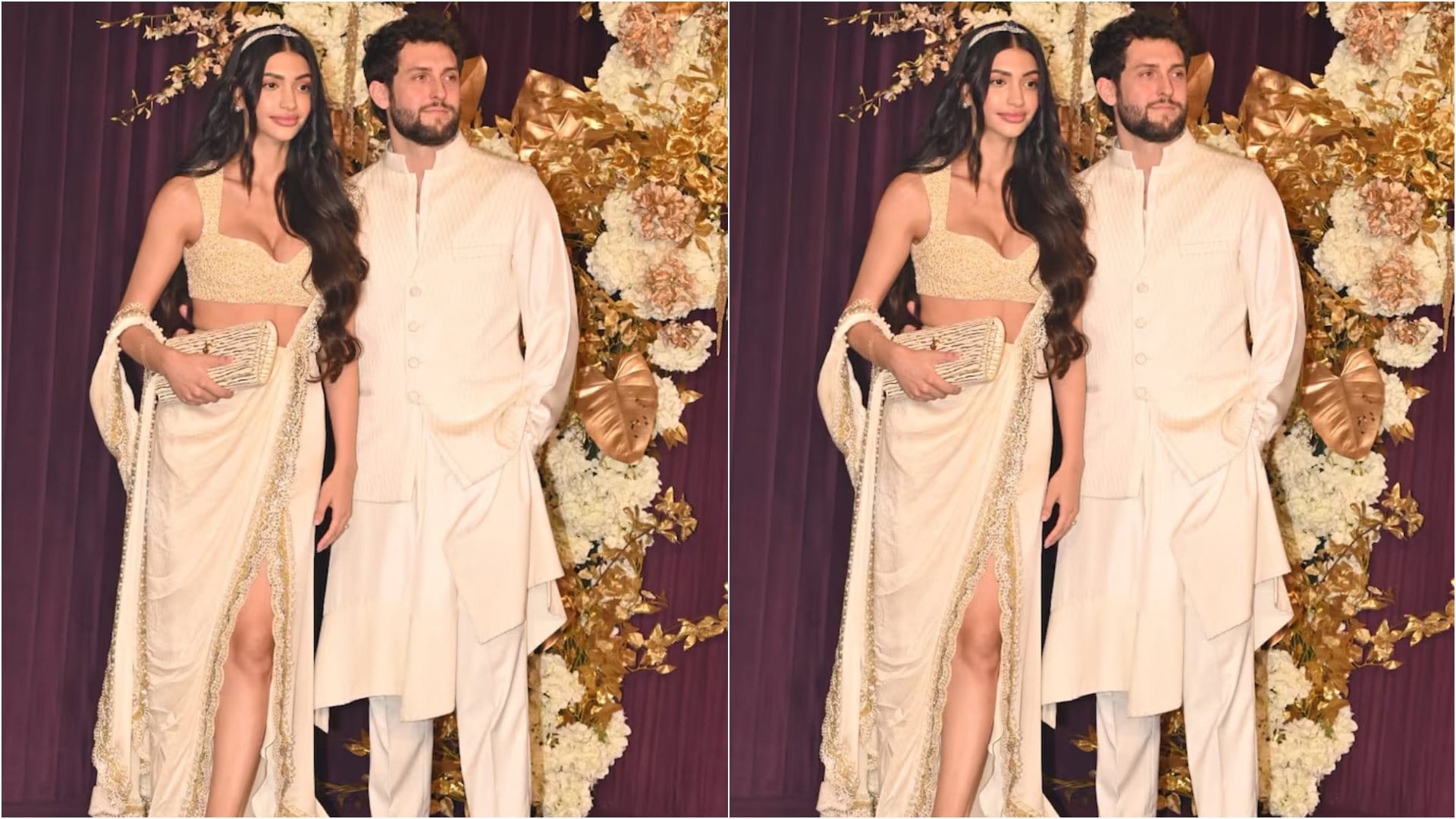srk daughter suhana salman Khan niece alizeh agnihotri ananya Khushi starkids at Manish Malhotra Diwali Party
