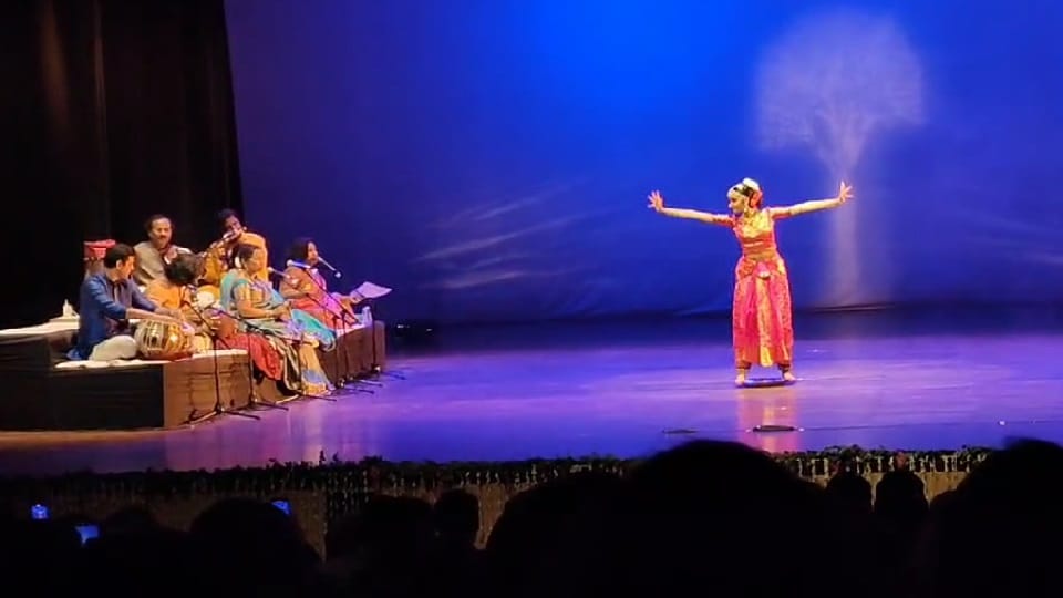 Dancer Sahira gave Kuchipudi dance performance in Rangpravesham