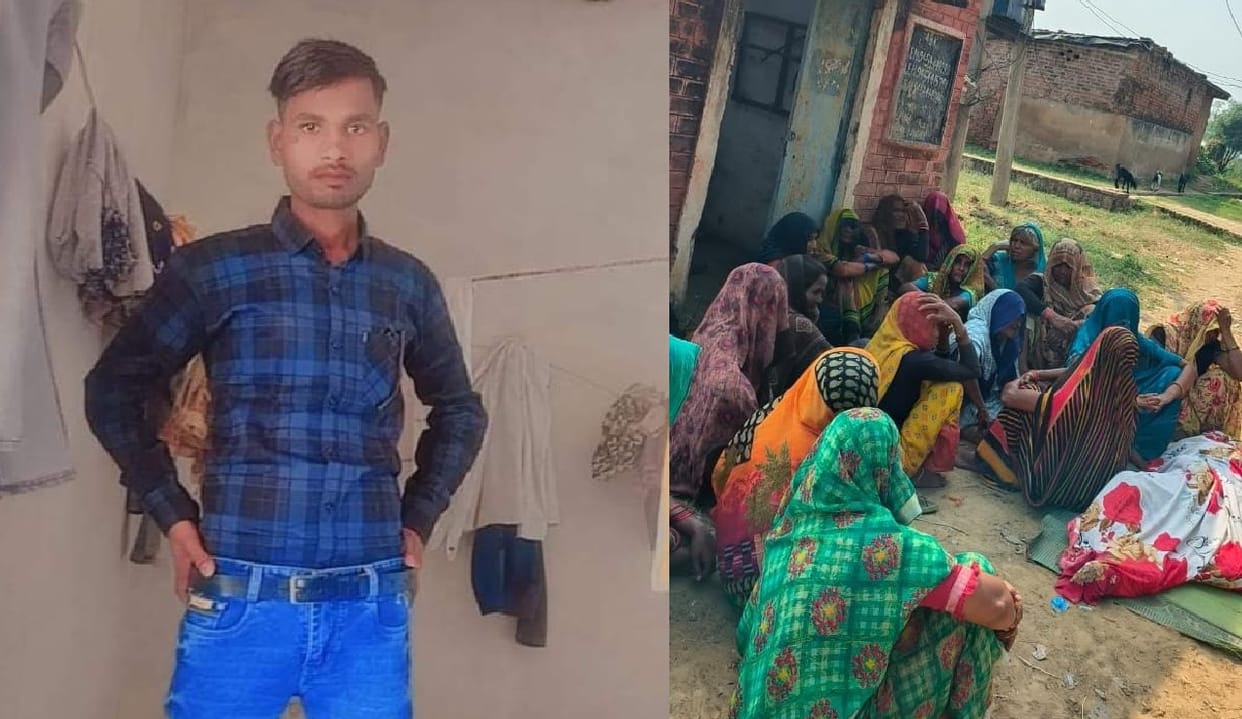 A young man died due to electric shock, his foot touched the open wire, body sent for postmortem