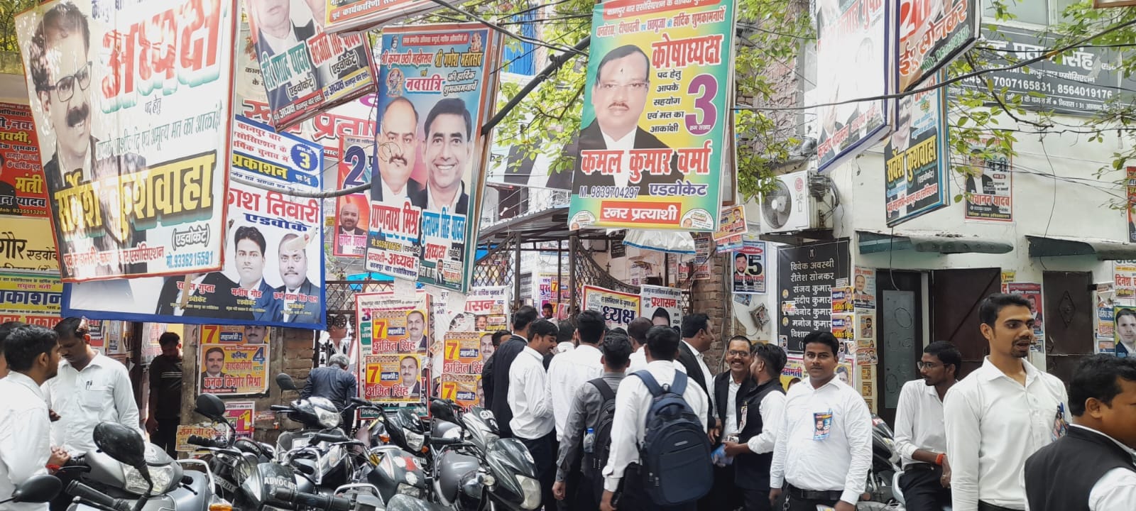 Bar Association Election, Voting will take place in DAV College tomorrow, 8 candidates each are in