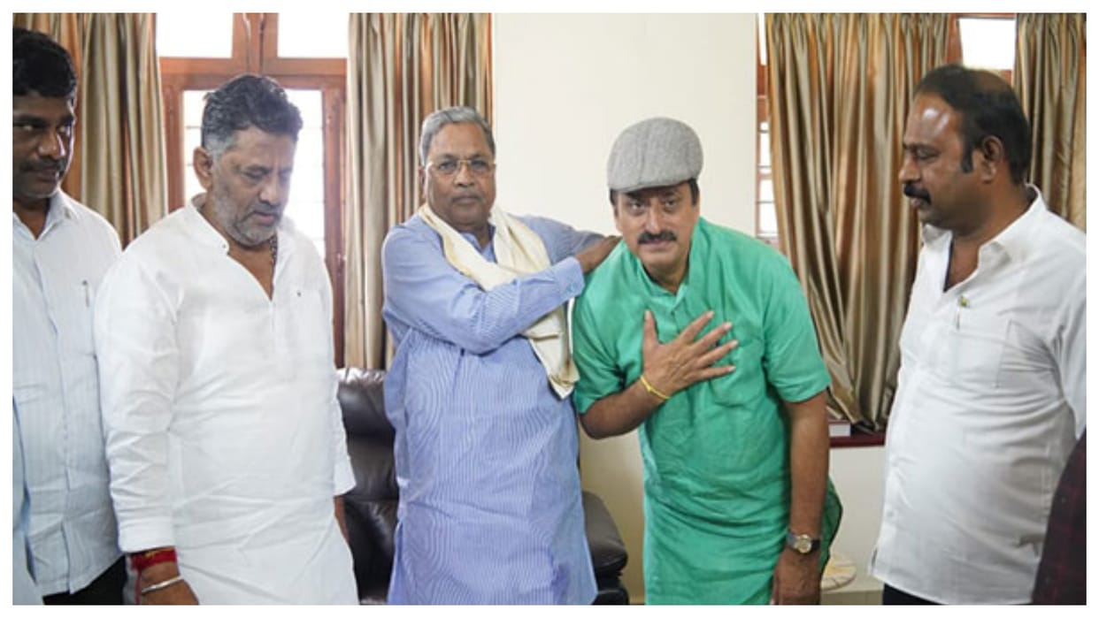 karnataka BJP leader Yogeeshwara joins Congress set to be candidate in Channapatna Assembly bypoll