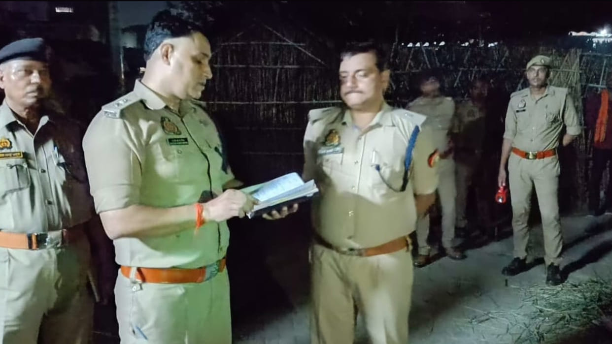 Tension increased in the village after communal dispute in Kushinagar.