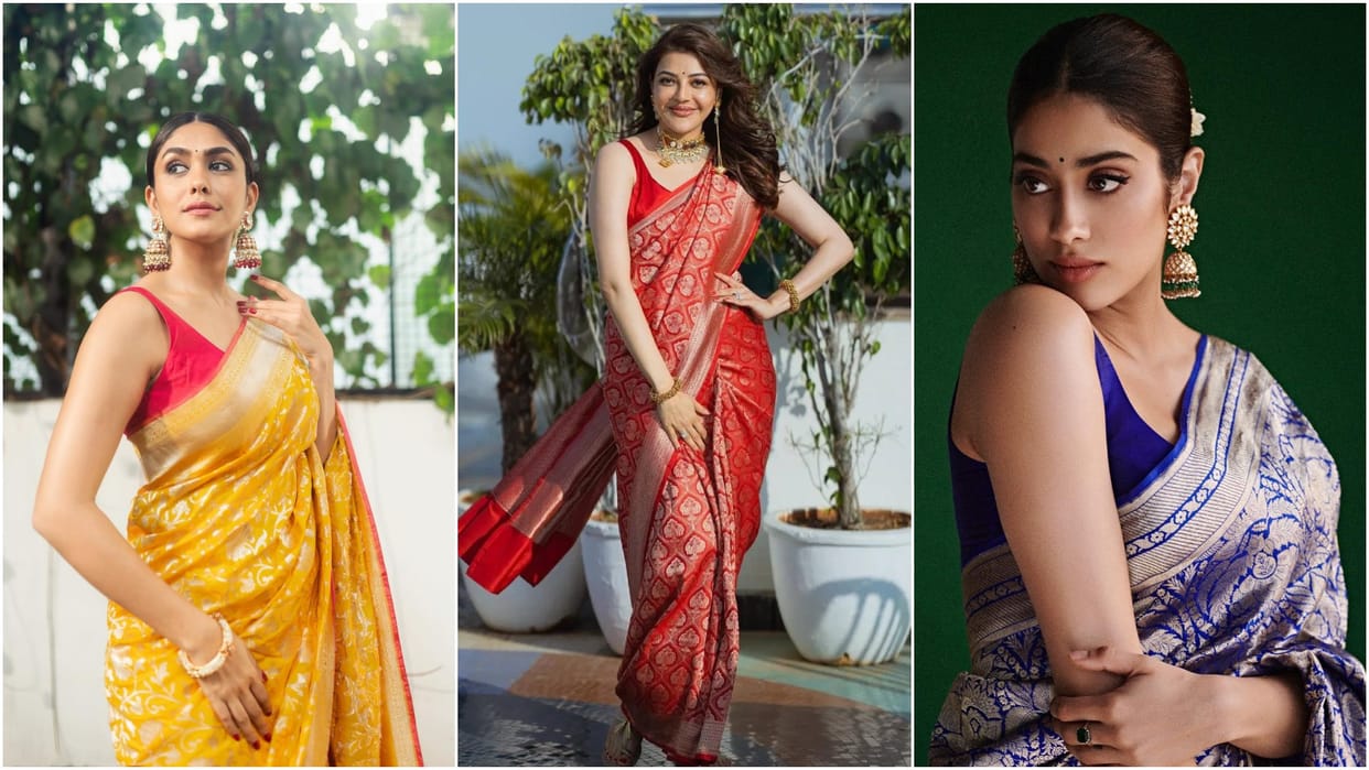 Ahoi Ashtami 2024 Best Banarasi Saree Ideas For Ahoi Ashtami Puja