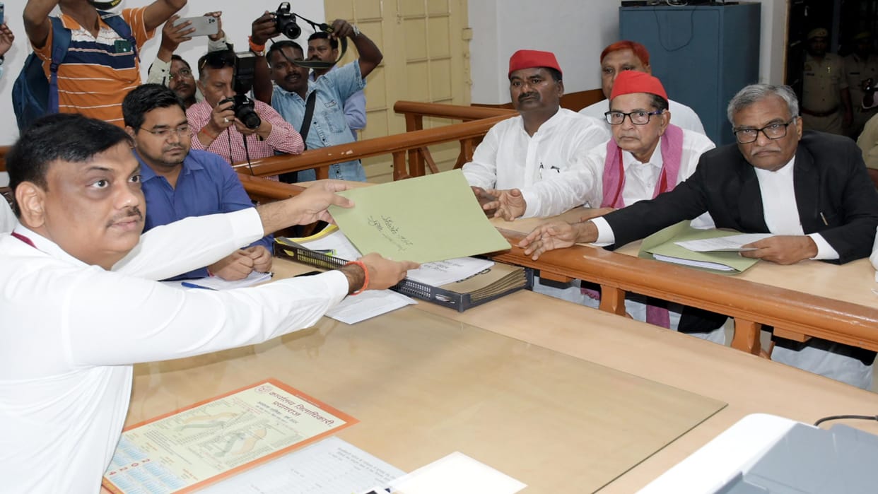 Phulpur by-election: Three people including SP's Mujtaba filed nomination