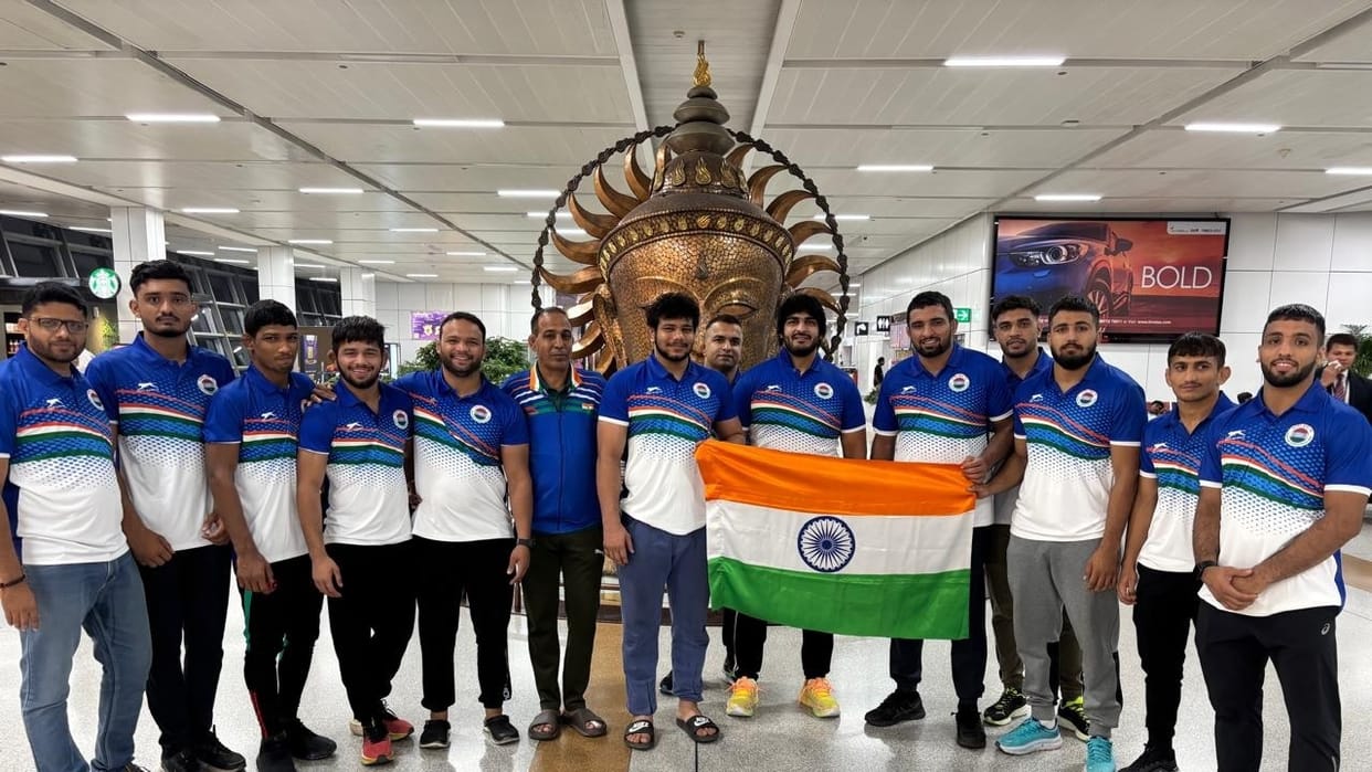 Under-23 World Wrestling Championship: Indian freestyle team departs, medal hopes from Sonipat wrestlers