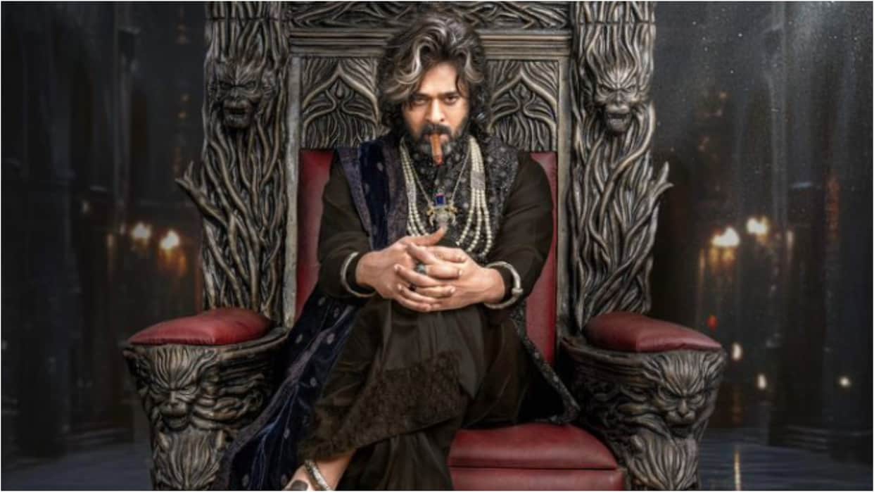 Prabhas shares new poster from upcoming movie The Raja Saab on bday says It time for some chills and thrills