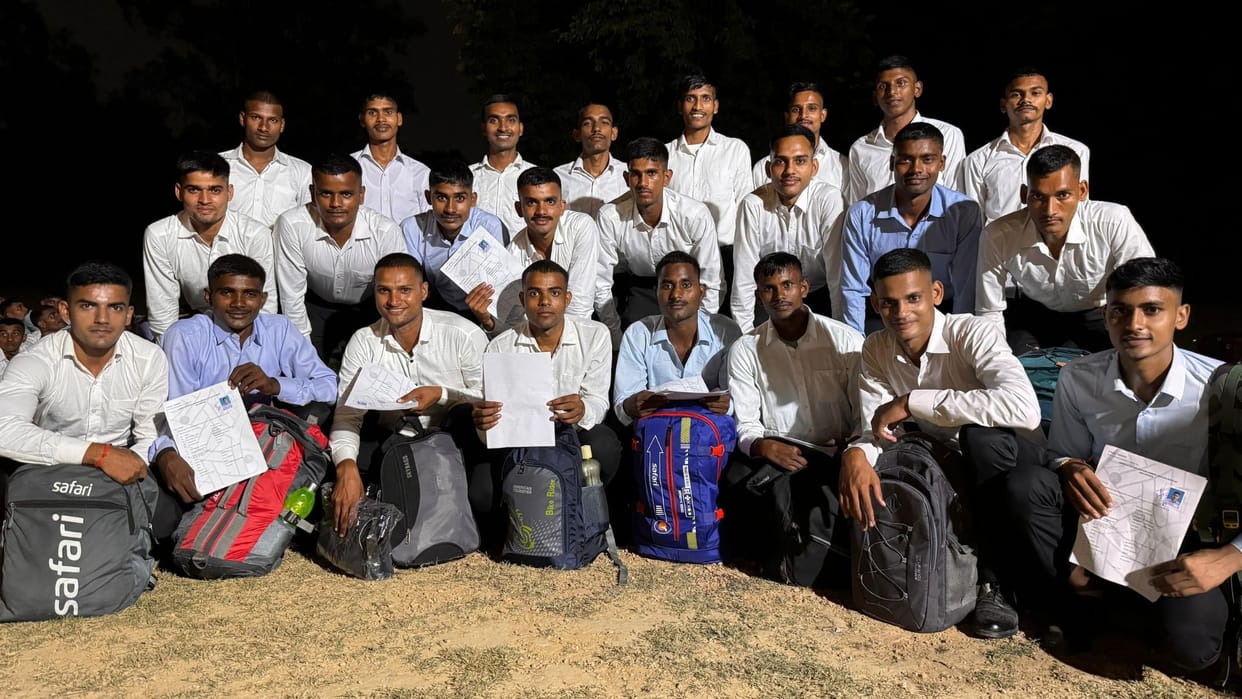 seventy Agniveers selected across the country in Special Force maximum 11 from Kashi 110 given training