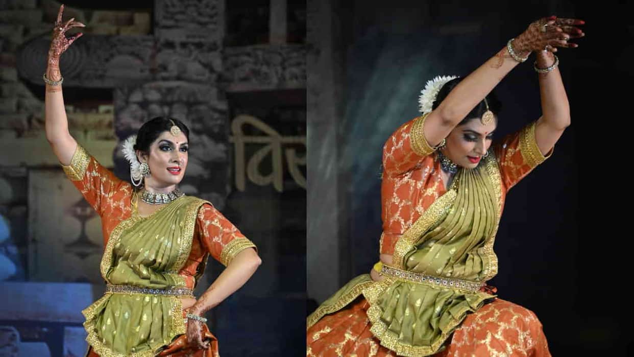 Pandit Birju Maharaj granddaughter Shinjini Kulkarni performed in Virasat Dehradun Kathak dancer