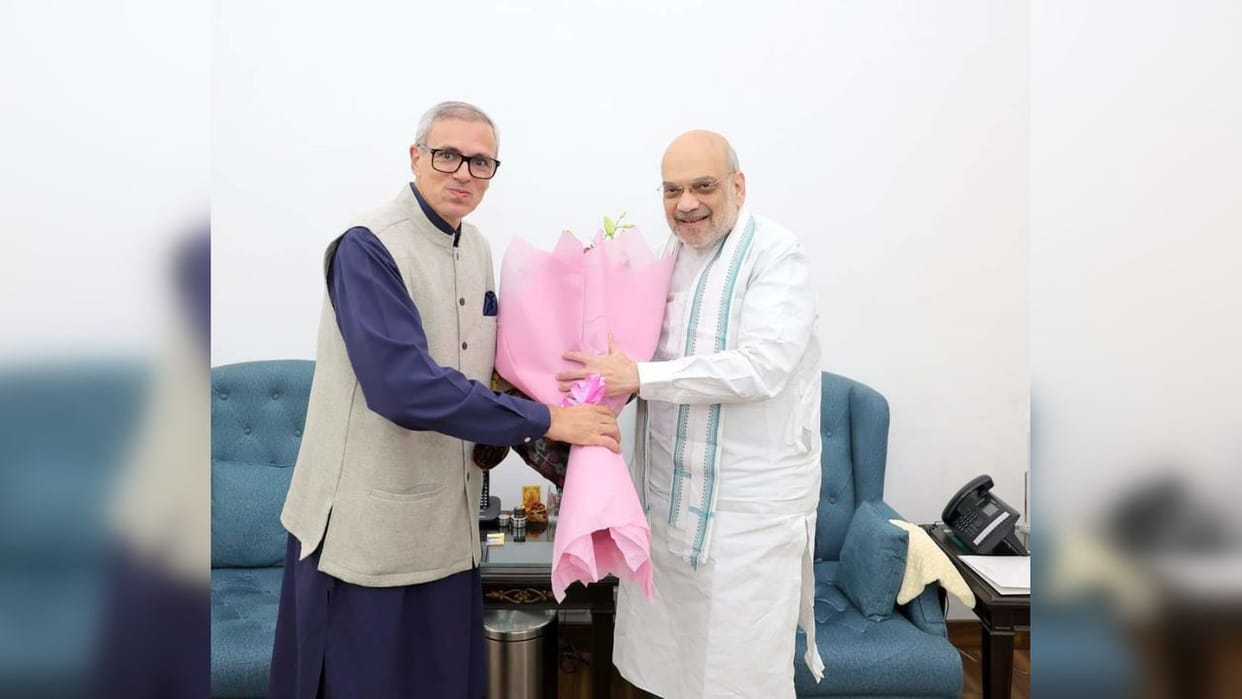 Jammu Kashmir: After the terrorist attack, Chief Minister Omar Abdullah met Amit Shah, what will be the new pl