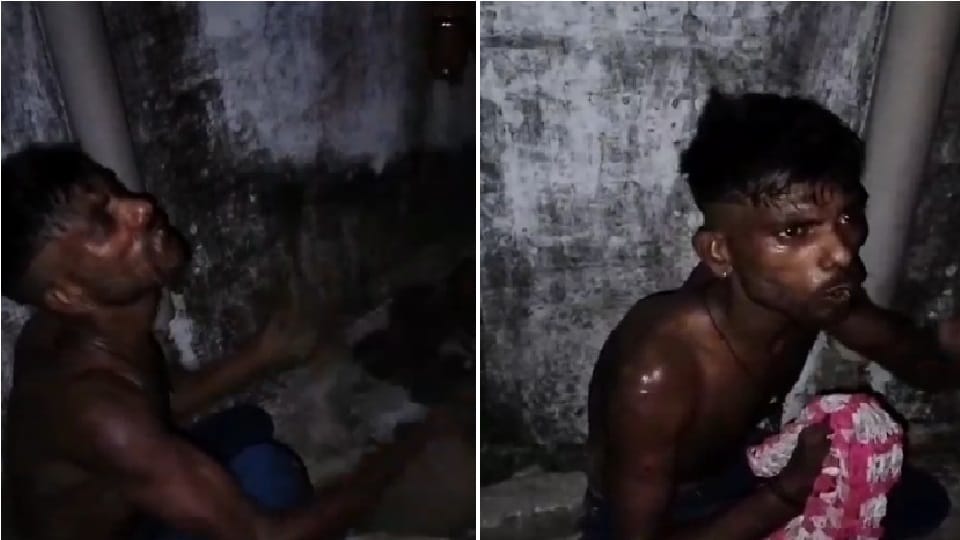 Young man was locked in a room and beaten In Jhansi