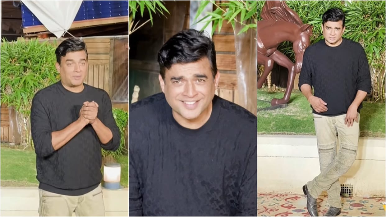 R Madhavan interaction with Paparazzi actor gives answer in a very funny way video viral