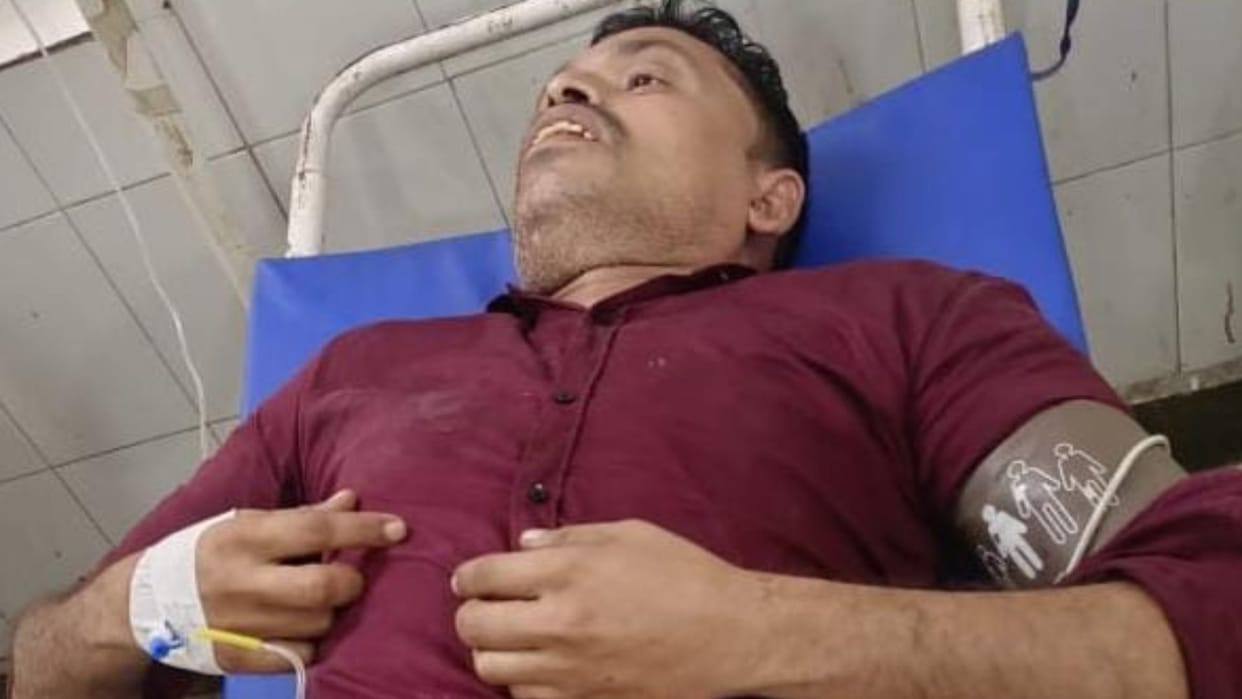 Criminals looted car and threw driver in bushes police took him hospital investigation