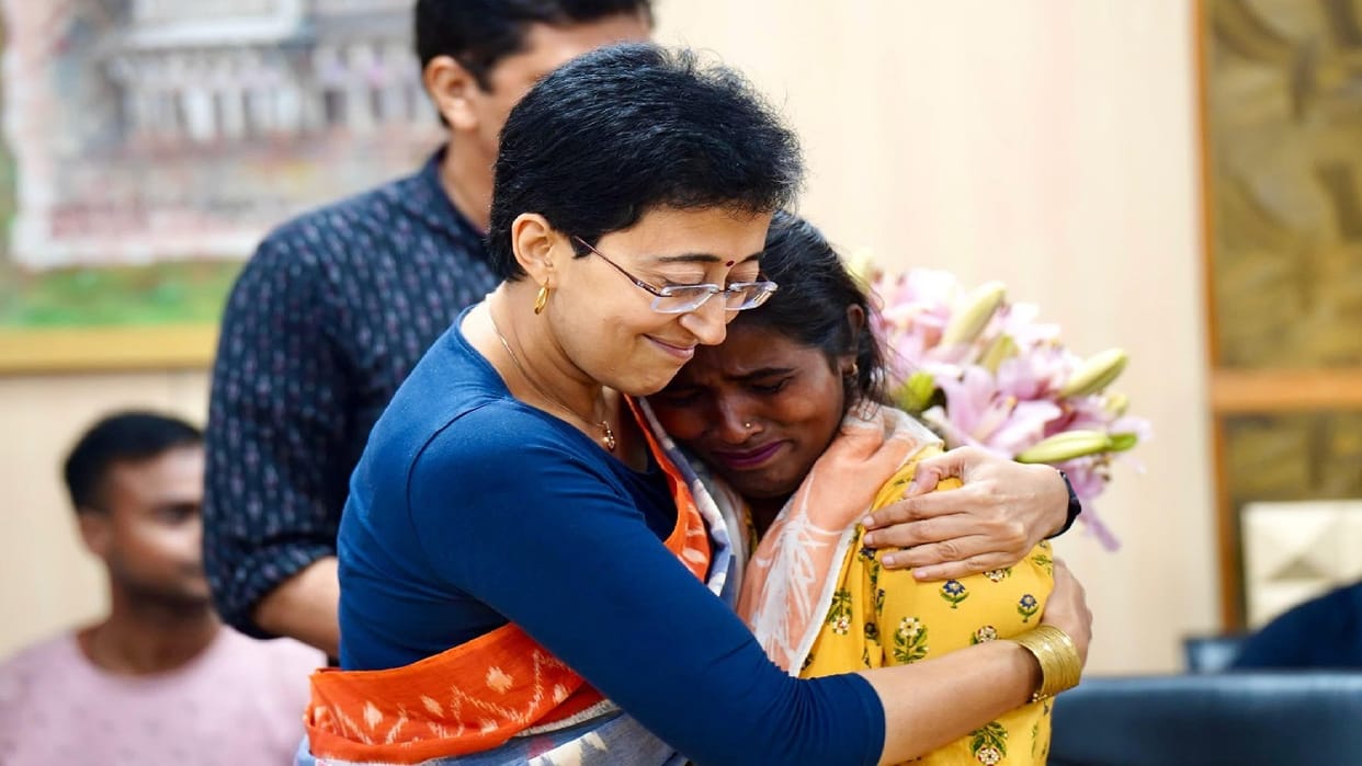 CM Atishi s attack on BJP Bharatiya Janata Party expelled bus marshals
