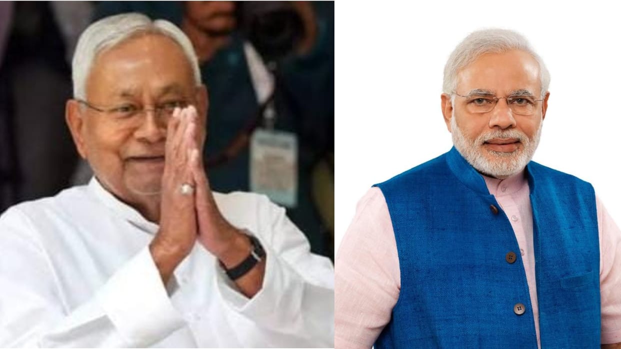 Bihar News : Doubling of railway line from Ayodhya to Sitamarhi, Nitish Kumar congratulated PM Modi