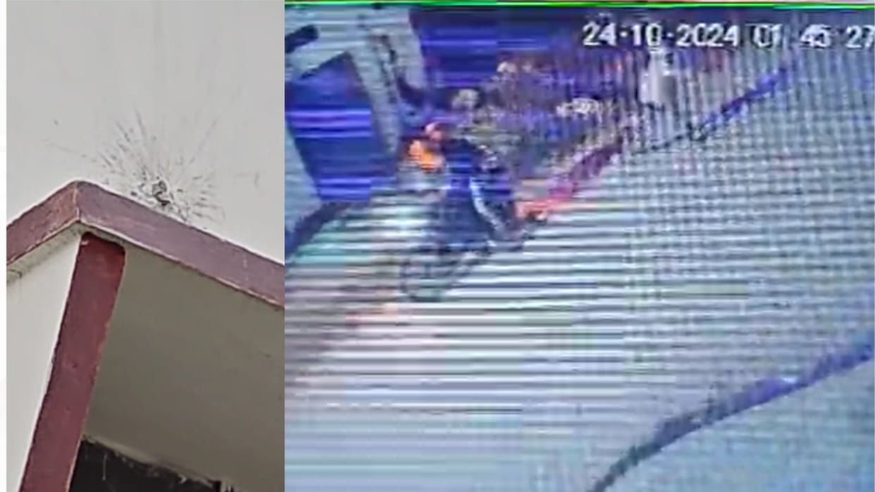 Panic due to bombing incident captured on CCTV three accused identified police searching for them