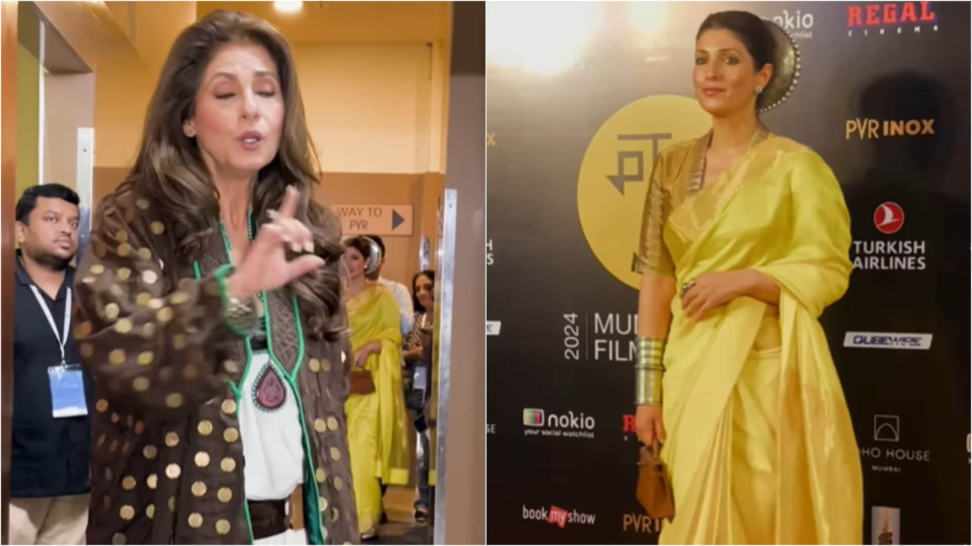Go Noni Go actor Dimple Kapadia denies to pose with daughter Twinkle Khanna says I do not pose with Juniors