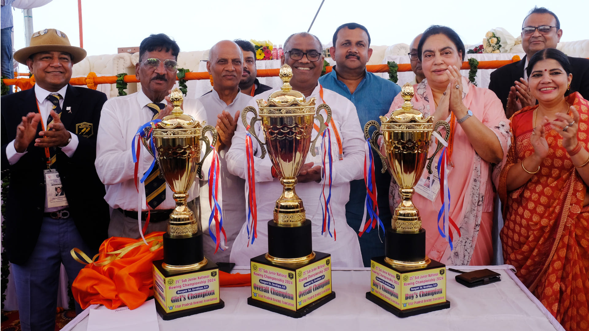 Sports Minister inaugurated rowing competition in Gorakhpur Ramgarhtal