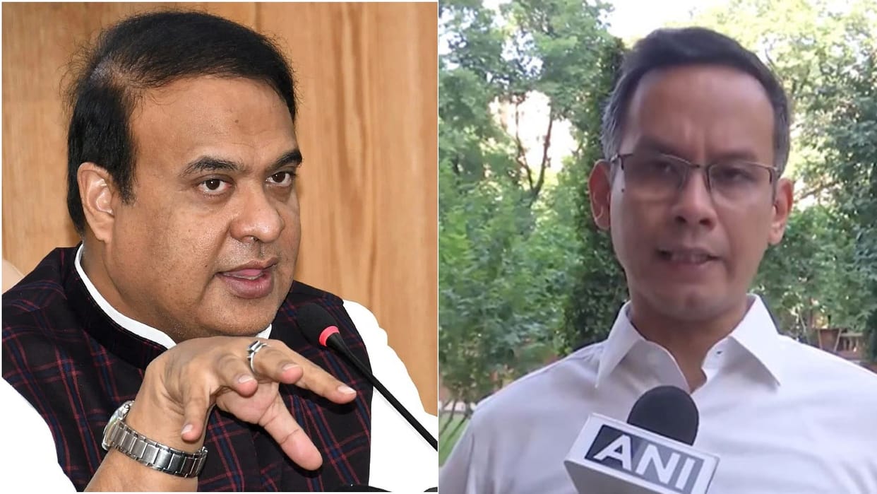 CM Sarma's allegation on Congress leader Gaurav Gogoi, said- his wife has good relations with Pakistani Army