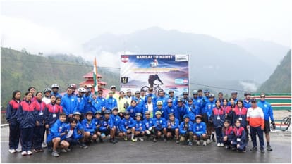 62nd Walong Day Celebrations: Indian Army completes 251 km cycling expedition, concludes at Namti War Memorial