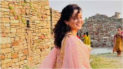 Kangana Ranaut worshiped in mira bai temple in Chittorgarh fort shared emotion feeling