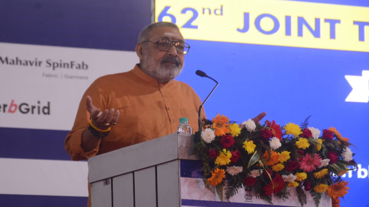 Minister Giriraj Singh said Textiles worth 300 million dollars were exported