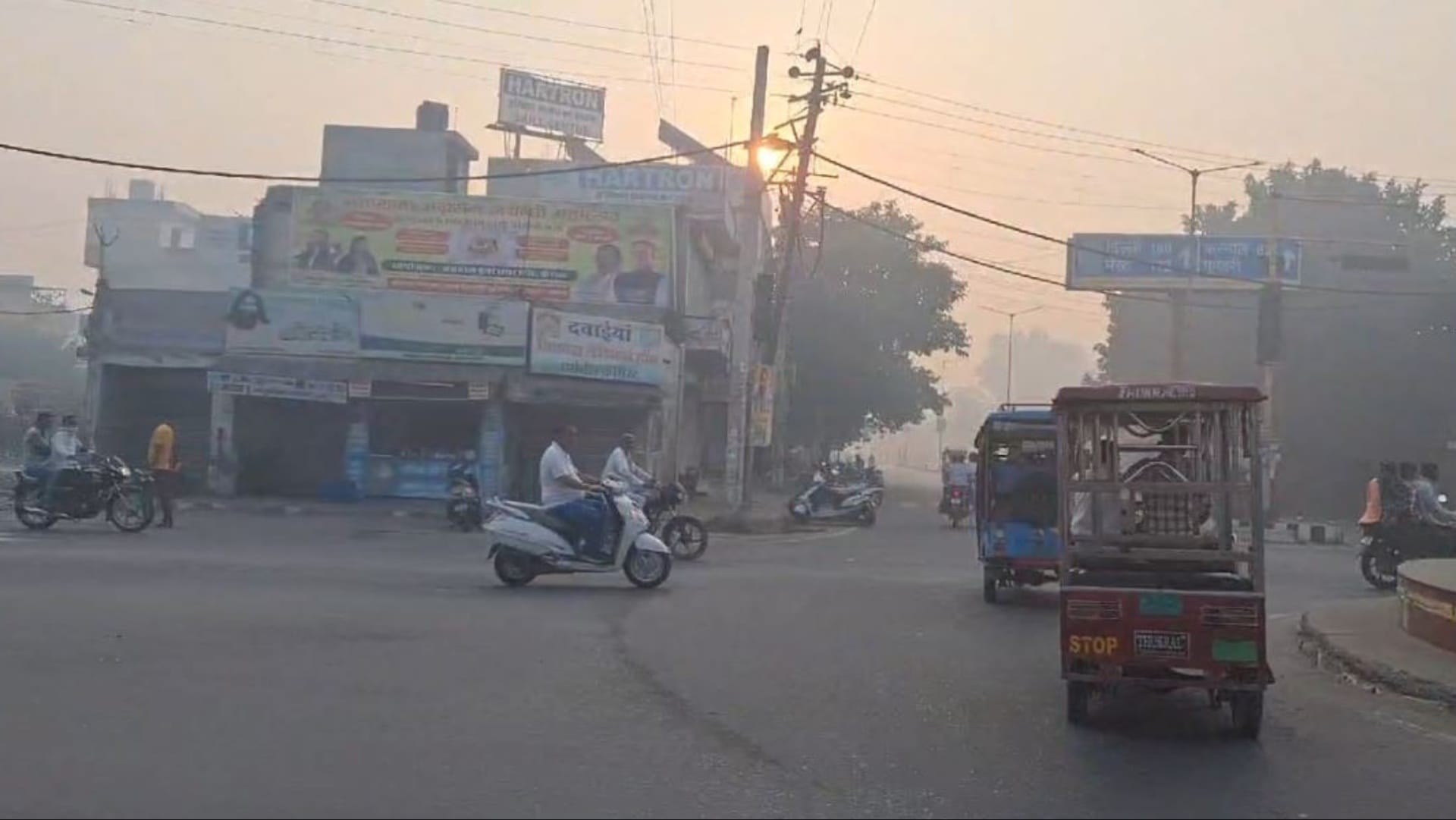 Some more relief in Kaithal, air pollution level reaches 175