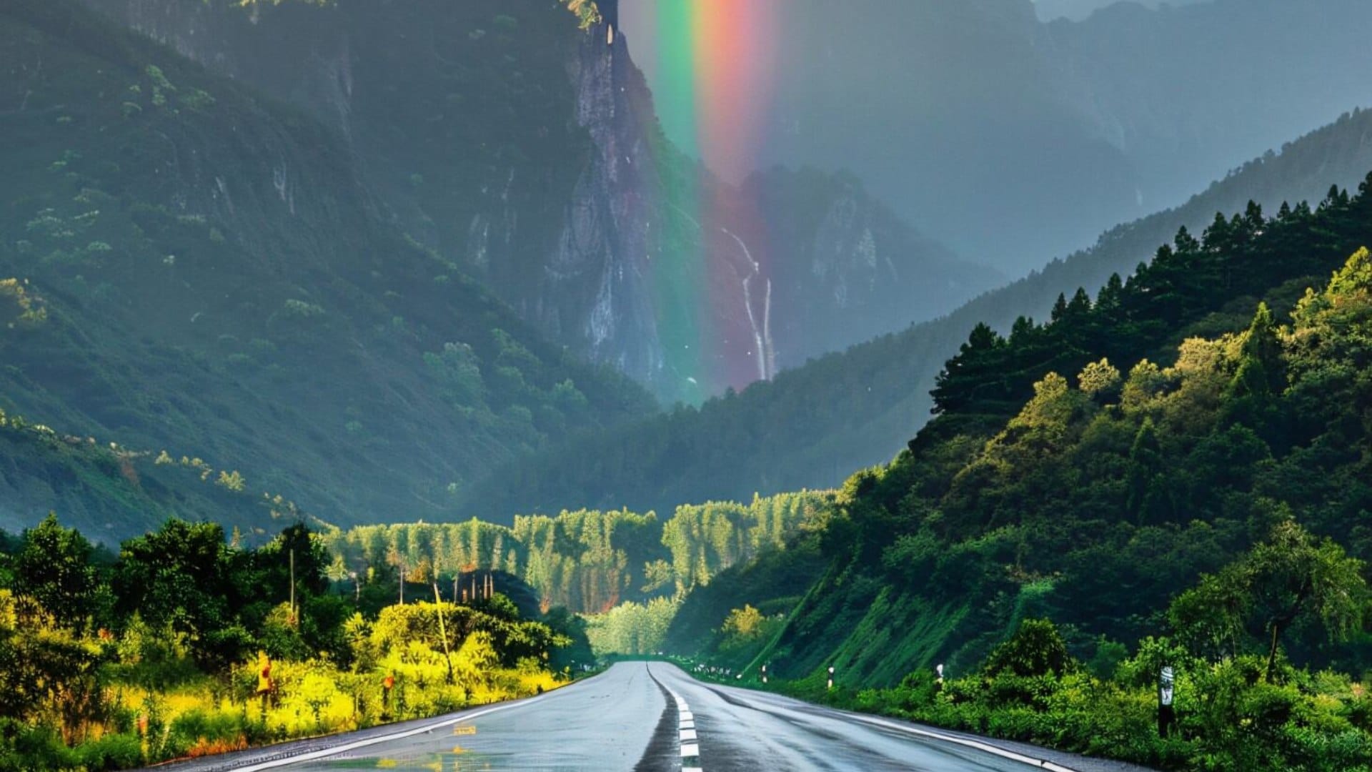 last road of the world e 69 highway where world ends near north pole glacier in norway europe
