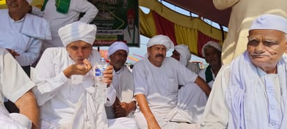Farmers are adamant on the demand of Bhajju cut: said- we will take the cut, BKU president Naresh Tikait joins