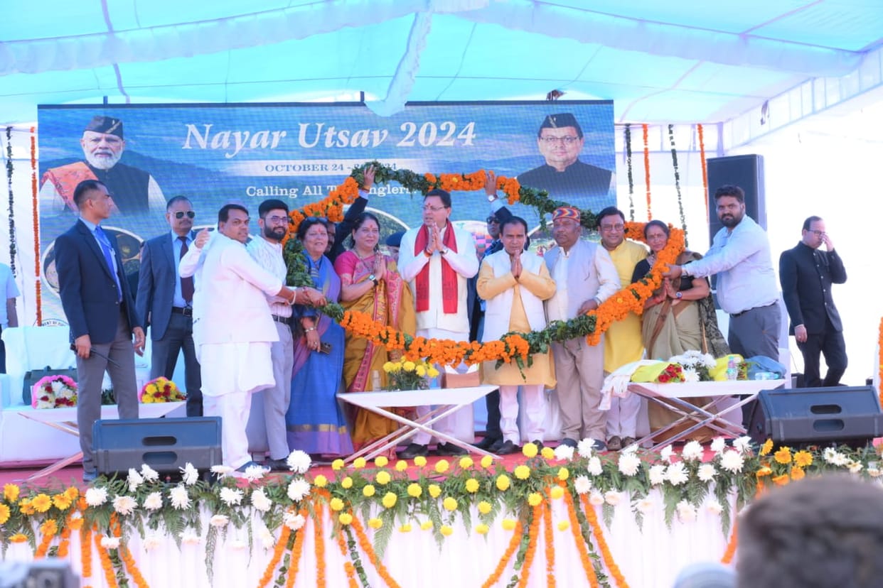 Uttarakhand CM Dhami inaugurated Nayar Utsav 2024 in Pauri made seven announcements