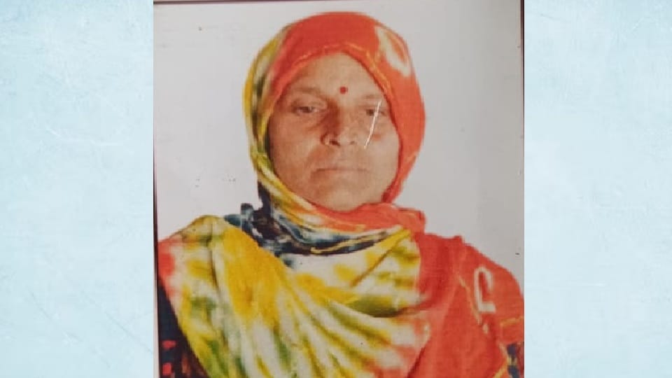 Amroha: A truck loaded with thread overturned on the highway, two women were trapped, one died