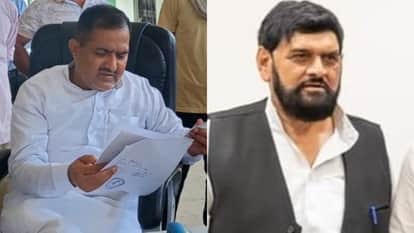 भाजपा प्रत्याशी रामवीर सिंह, सपा प्रत्याशी रिजवान